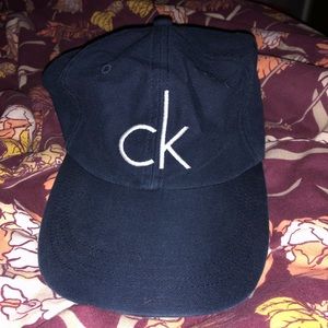 Navy blue Calvin Klein hat